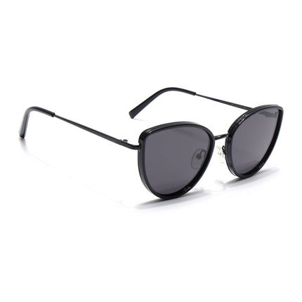 Black Cateye Polarized Sunglasses - PMG4652
