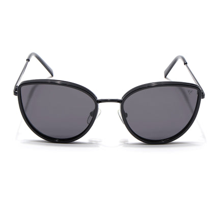 Black Cateye Polarized Sunglasses - PMG4652