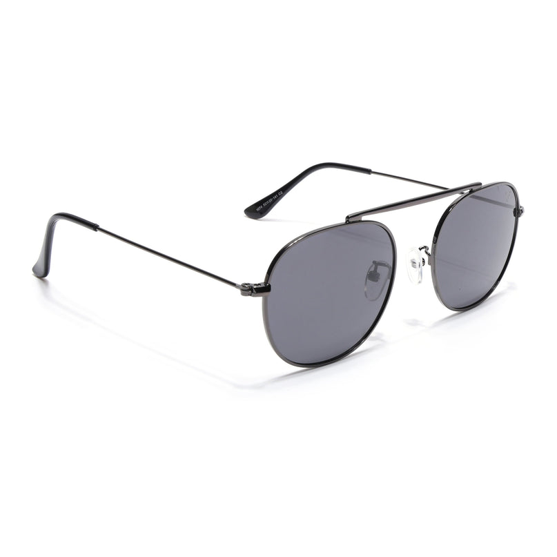 Grey Round Polarized Sunglasses - PMG4139