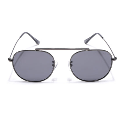Grey Round Polarized Sunglasses - PMG4139