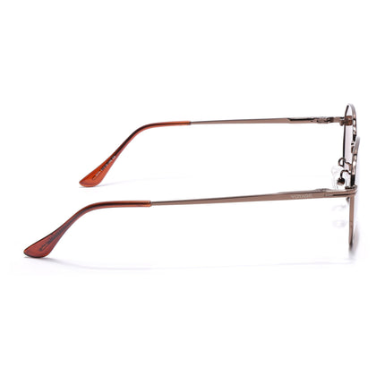 Geometric Brown Polarized Sunglasses - PMG4134