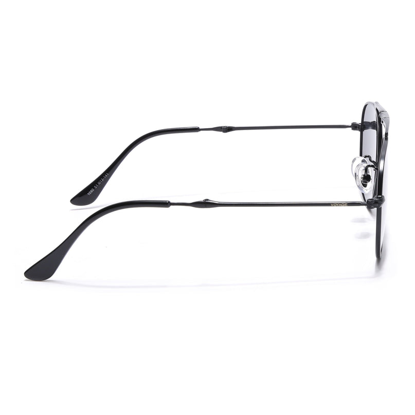 Nobel | Black Round Polarized Sunglasses - PMG4145