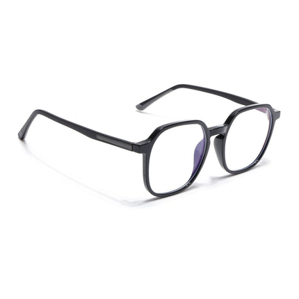 Voyage Black Over Size Eyeglasses for Men & Women (11008MG3993)