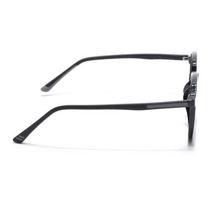Voyage Black Over Size Eyeglasses for Men & Women - MG3993