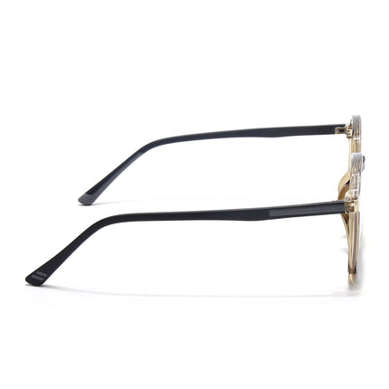 Voyage Brown Over Size Eyeglasses for Men & Women - MG3996
