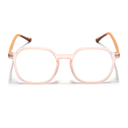 Voyage Pink Over Size Eyeglasses for Men & Women - MG3997