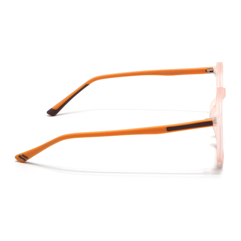 Voyage Pink Over Size Eyeglasses for Men & Women - MG3997