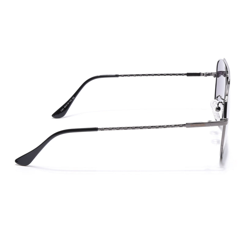 Grey Aviator Polarized Sunglasses - PMG4136