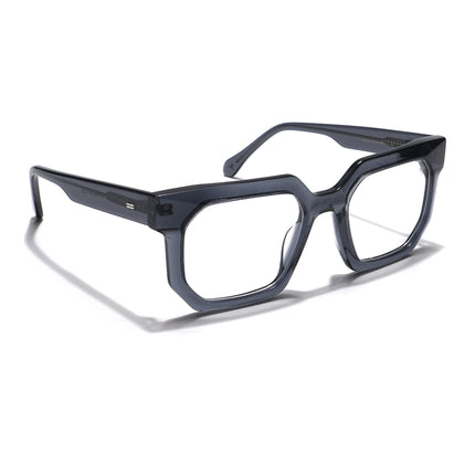 Voyage Veloura Select Grey Square Eyeglasses for Men & Women - SLMG5872-C1