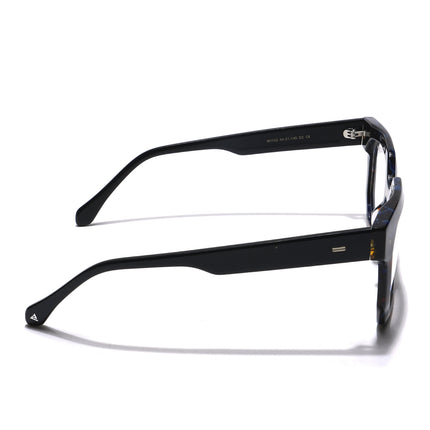 Voyage Veloura Select Brown & Blue Square Eyeglasses for Men & Women - SLMG5873-C2