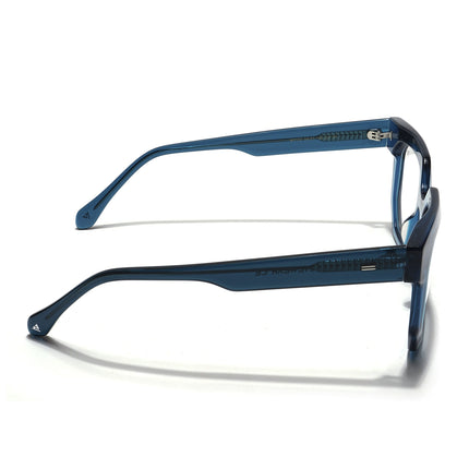 Voyage Veloura Select Blue Square Eyeglasses for Men & Women - SLMG5874-C3