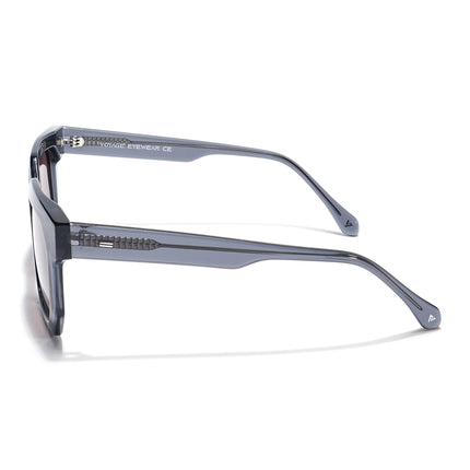 Voyage Select Wayfarer Polarized Sunglasses (Brown Lens | Grey Frame - SLPMG5869)