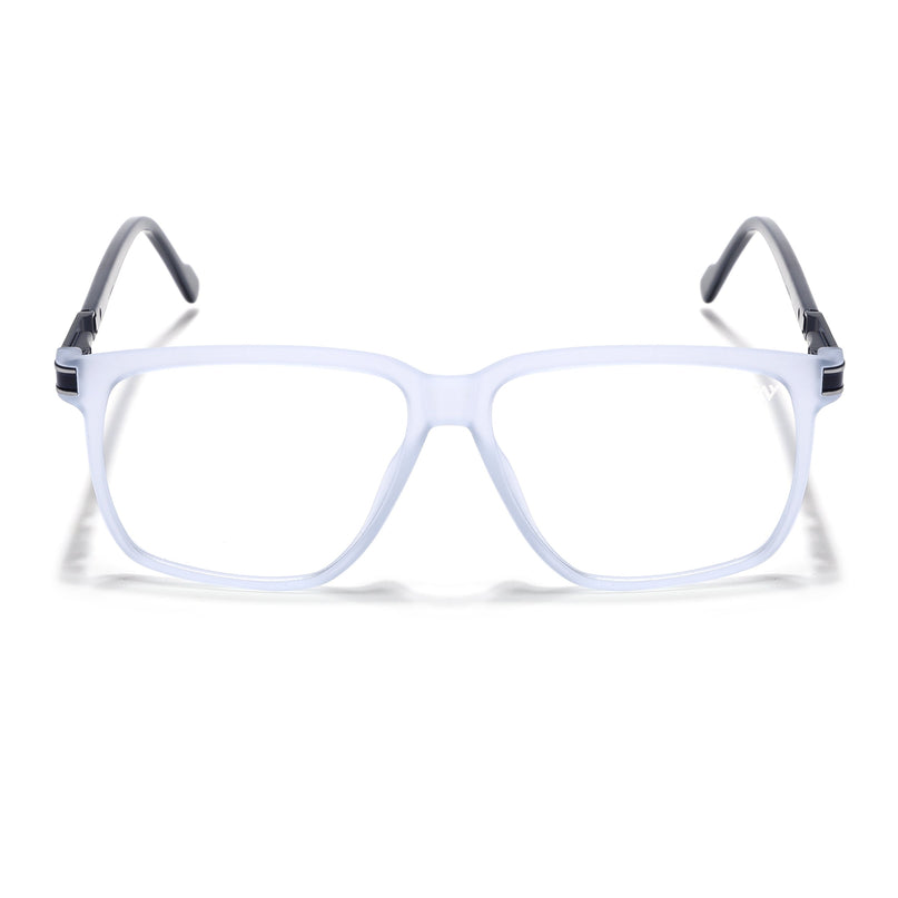 Voyage light Purple Square Eyeglasses for Men & Women (116001FMG6965-C9)
