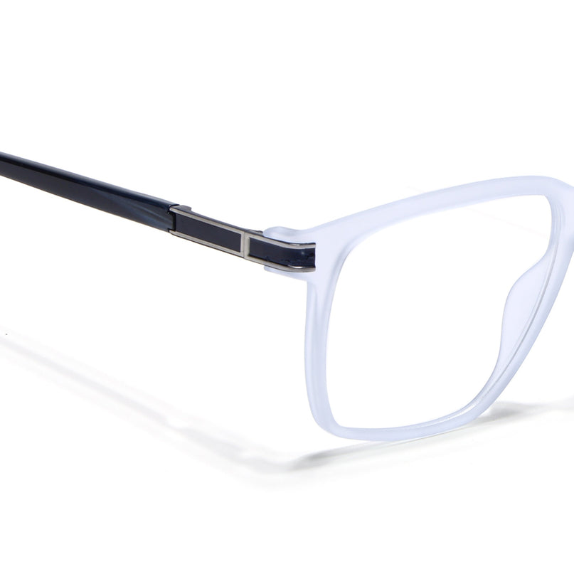 Voyage light Purple Square Eyeglasses for Men & Women (116001FMG6965-C9)