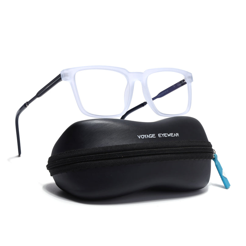 Voyage light Purple Square Eyeglasses for Men & Women (116002FMG6975-C9)