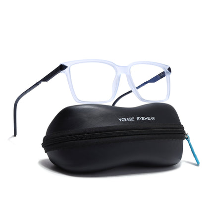 Voyage light Purple Square Eyeglasses for Men & Women (116004FMG6985-C9)