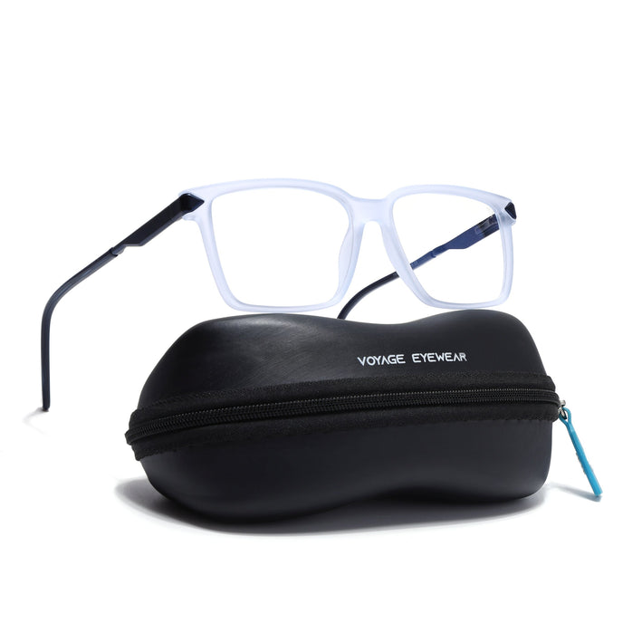 Voyage light Purple Square Eyeglasses for Men & Women (116004FMG6985-C9)