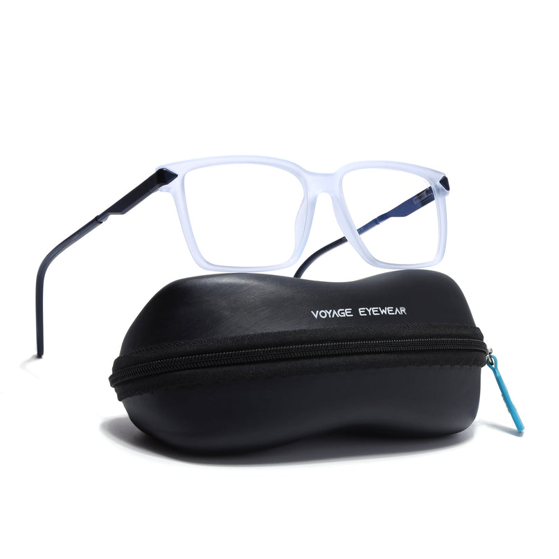 Voyage light Purple Square Eyeglasses for Men & Women (116004FMG6985-C9)