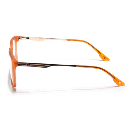 Voyage Orange Square Eyeglasses for Men & Women (116005FMG6992-C6)