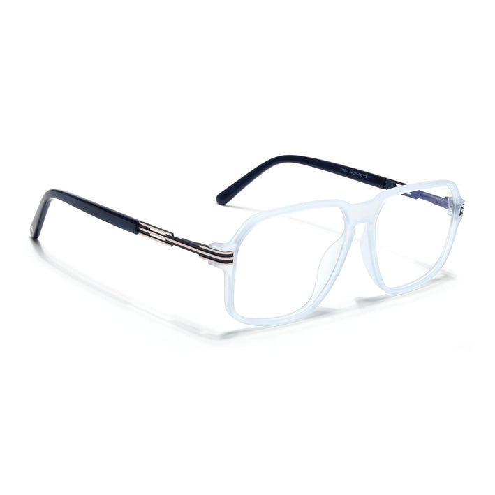 Voyage light Purple Square Eyeglasses for Men & Women (116007FMG7005-C9)