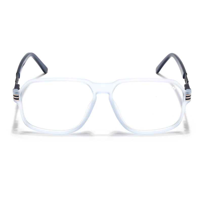 Voyage light Purple Square Eyeglasses for Men & Women (116007FMG7005-C9)