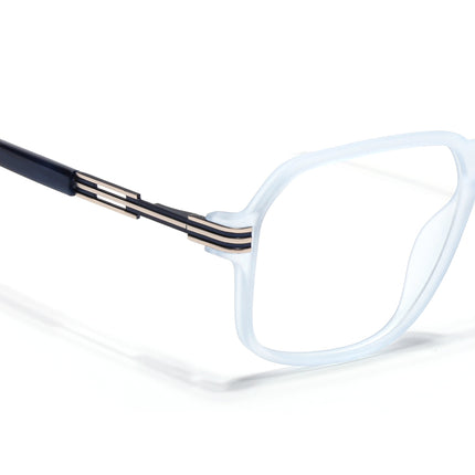 Voyage light Purple Square Eyeglasses for Men & Women (116007FMG7005-C9)