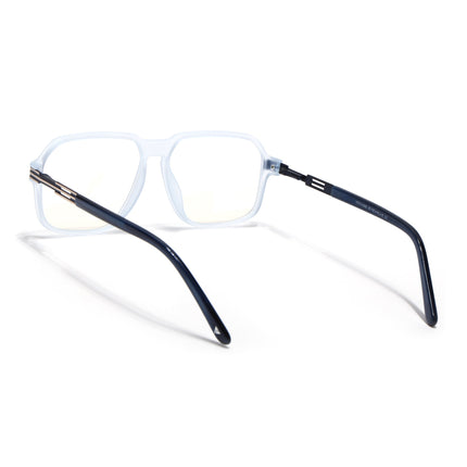 Voyage light Purple Square Eyeglasses for Men & Women (116007FMG7005-C9)