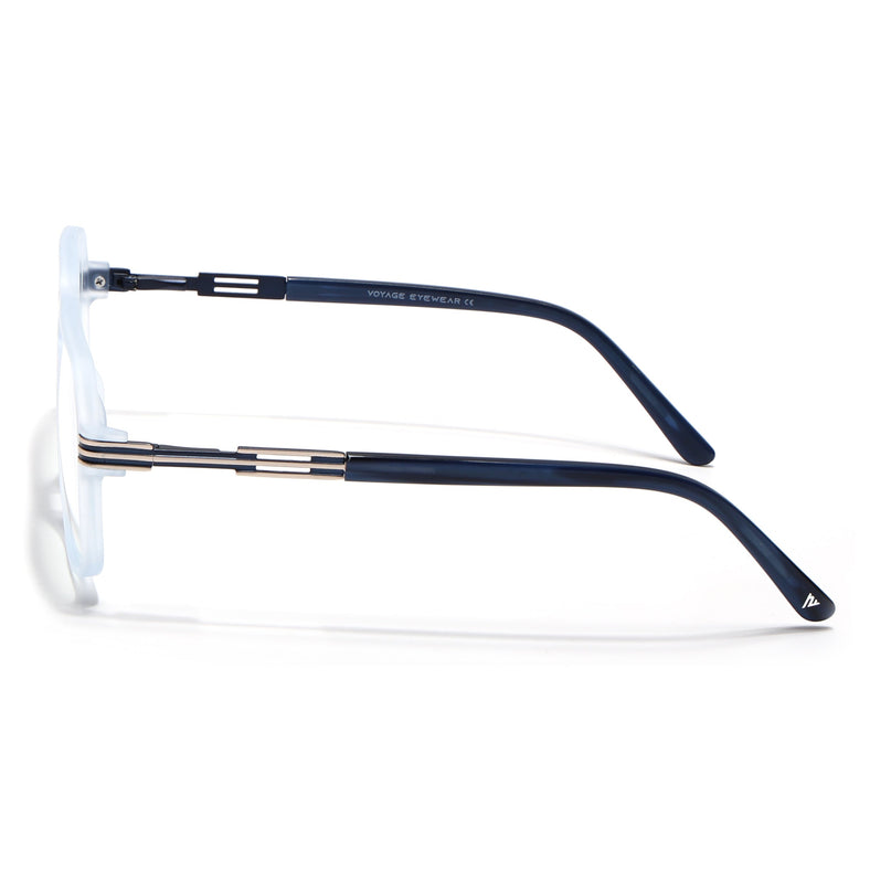 Voyage light Purple Square Eyeglasses for Men & Women (116007FMG7005-C9)