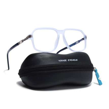 Voyage light Purple Square Eyeglasses for Men & Women (116007FMG7005-C9)