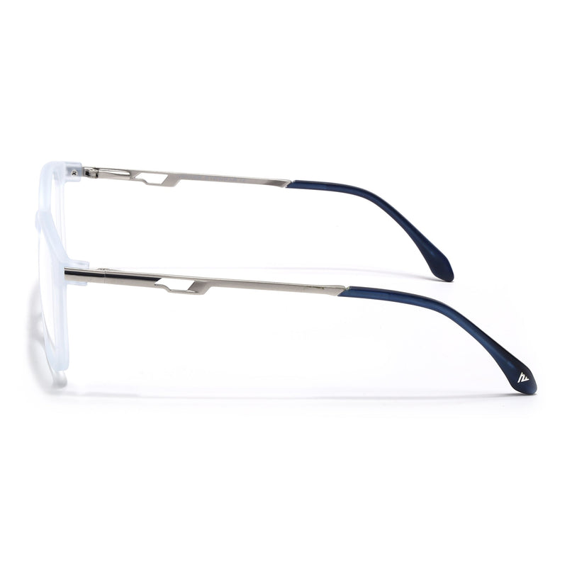 Voyage light Purple Square Eyeglasses for Men & Women (116008FMG7015-C9)