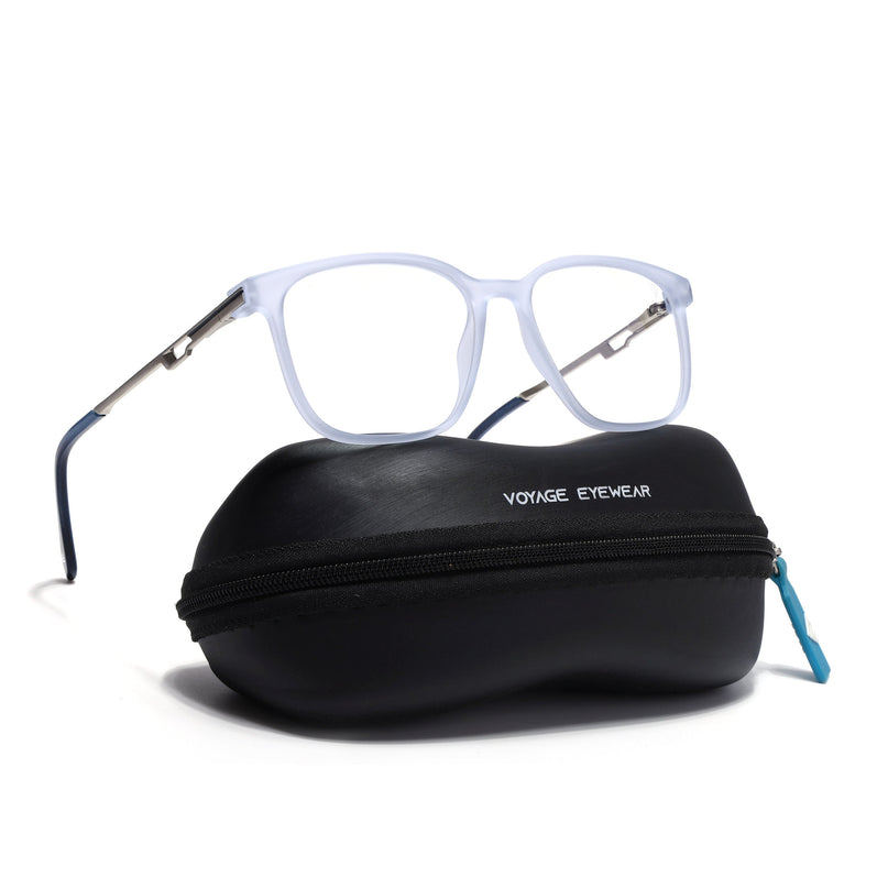 Voyage light Purple Square Eyeglasses for Men & Women (116008FMG7015-C9)