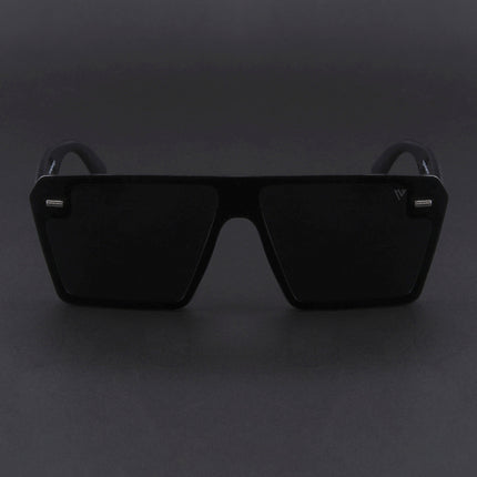 illume | Shine Black Wayfarer Polarized Sunglasses - PMG3970