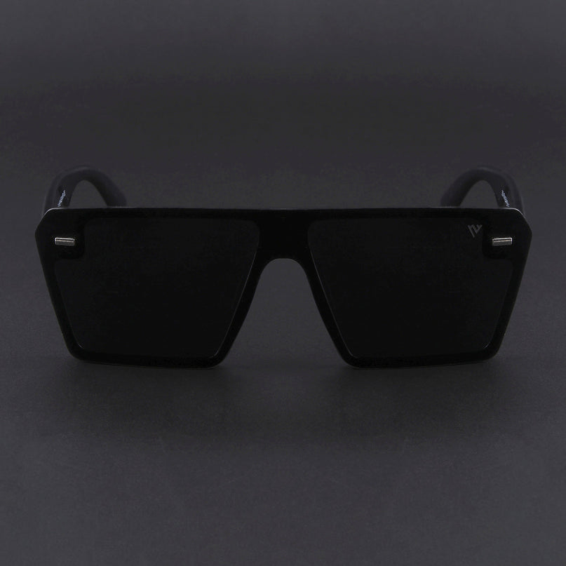 illume | Shine Black Wayfarer Polarized Sunglasses - PMG3970