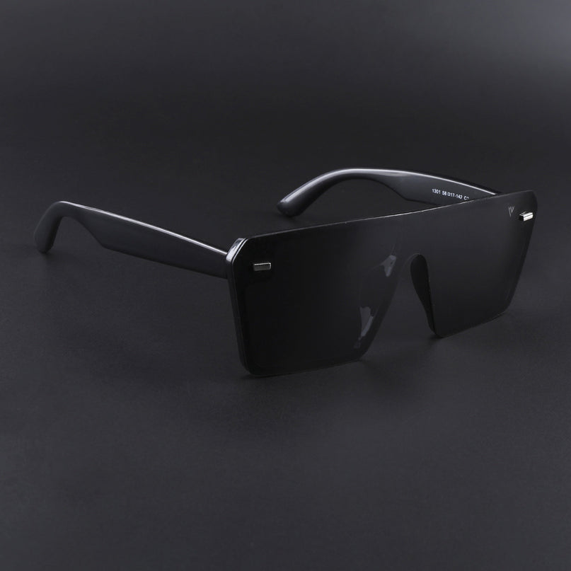 illume | Shine Black Wayfarer Polarized Sunglasses - PMG3970