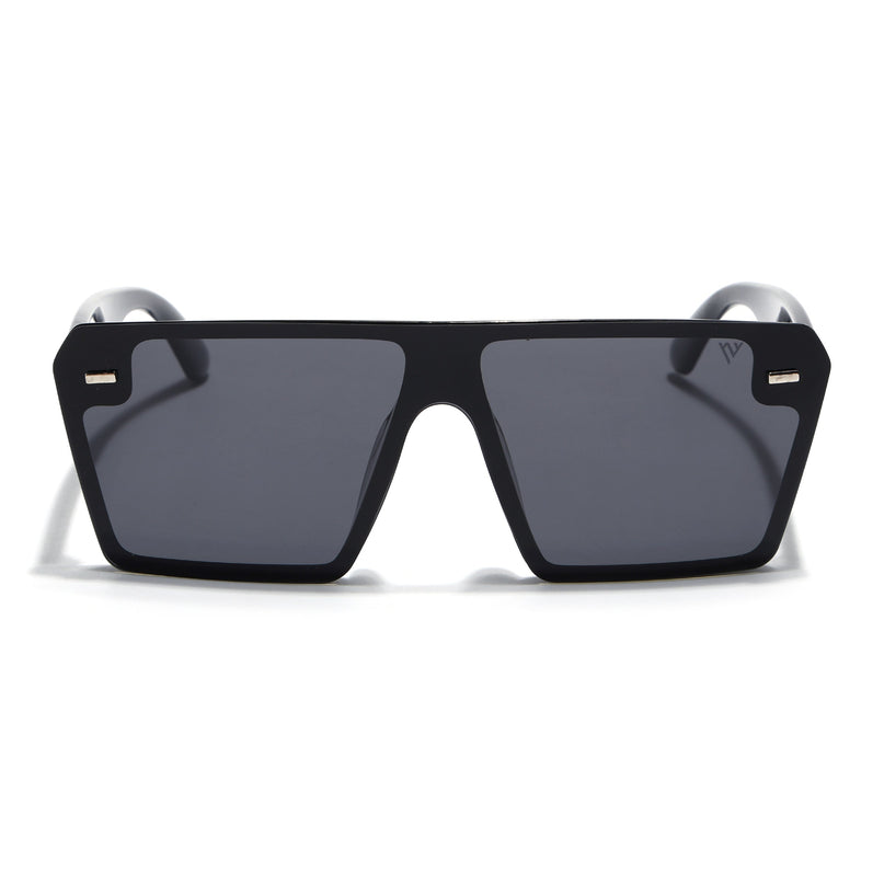 illume | Shine Black Wayfarer Polarized Sunglasses - PMG3970