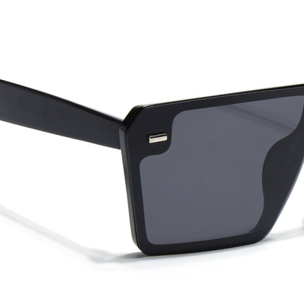 illume | Shine Black Wayfarer Polarized Sunglasses - PMG3970