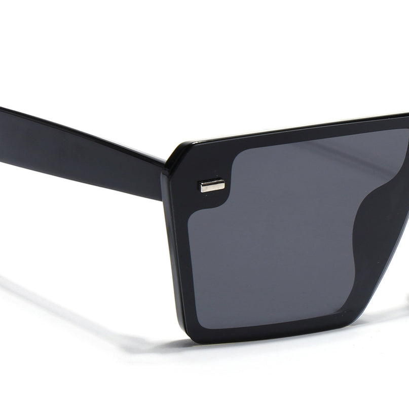 illume | Shine Black Wayfarer Polarized Sunglasses - PMG3970