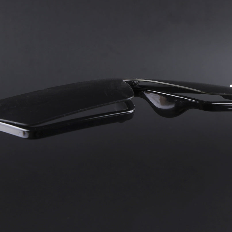 illume | Shine Black Wayfarer Polarized Sunglasses - PMG3970