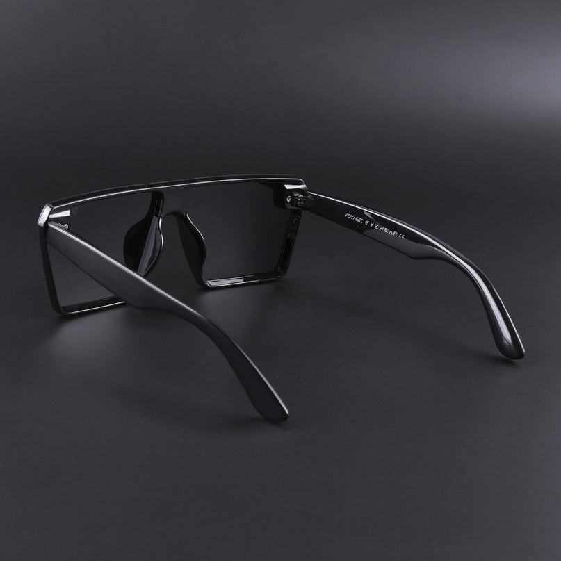 illume | Shine Black Wayfarer Polarized Sunglasses - PMG3970