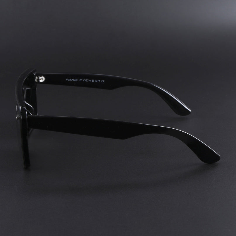 illume | Shine Black Wayfarer Polarized Sunglasses - PMG3970