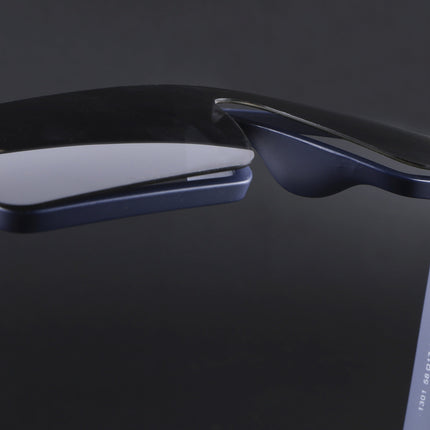 illume | Blue And Black Wayfarer Polarized Sunglasses - PMG3971