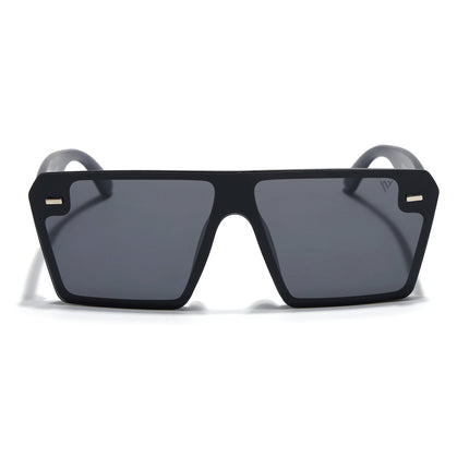 illume | Matte Black Wayfarer Polarized Sunglasses - PMG3972