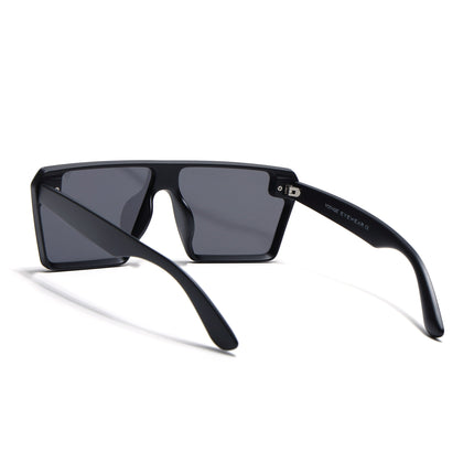 illume | Matte Black Wayfarer Polarized Sunglasses - PMG3972
