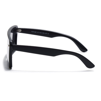 illume | Matte Black Wayfarer Polarized Sunglasses - PMG3972