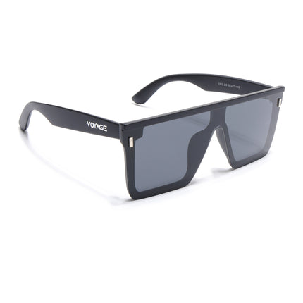 Rover | Black Wayfarer Polarized Sunglasses - PMG4573