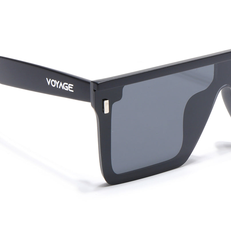Rover | Black Wayfarer Polarized Sunglasses - PMG4573