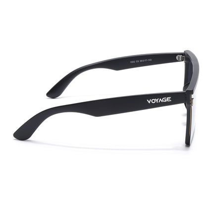 Rover | Black Wayfarer Polarized Sunglasses - PMG4573