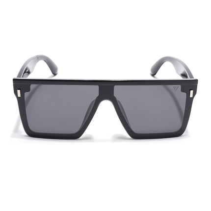Rover | Black Wayfarer Polarized Sunglasses - PMG4574