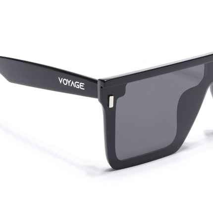 Rover | Black Wayfarer Polarized Sunglasses - PMG4574