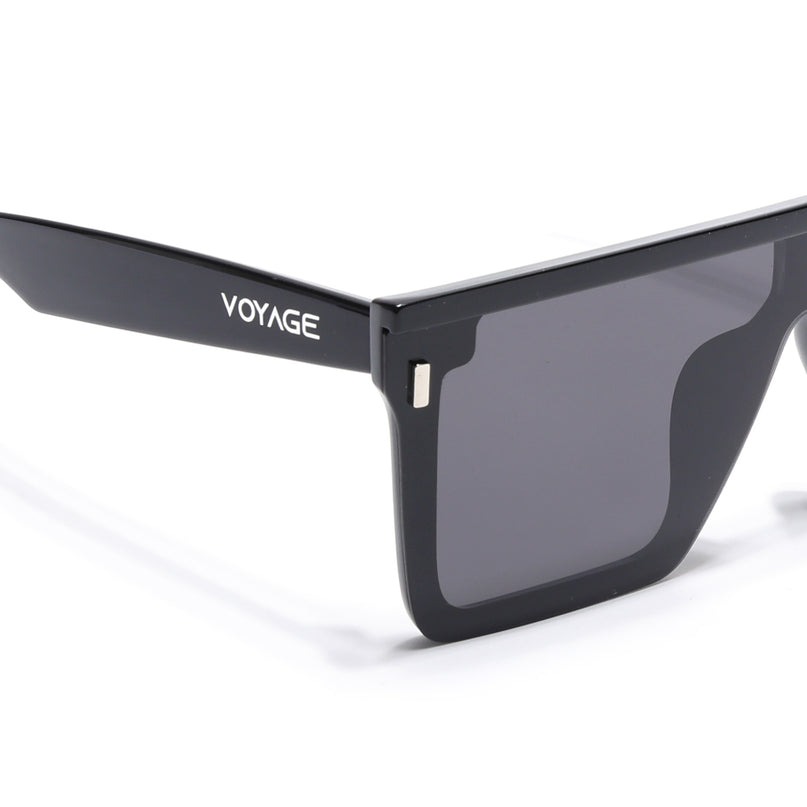Rover | Black Wayfarer Polarized Sunglasses - PMG4574